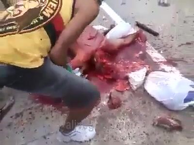 Classic: Rapist being dismembered in prison