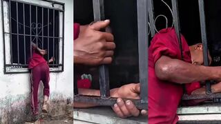 Thief gets stuck while trying to break into a store in Maranhão