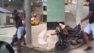 Motorcyclist Ambushed and Executed by Gunman in Shocking Video