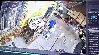 Helmeted Hitman Pumps Multiple Bullets Into Victim's Head in Cold-Blooded Execution