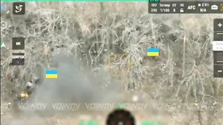 Ukrainian ATV assault fails.