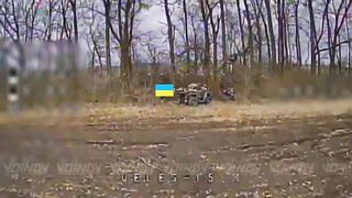 Ukrainian ATV assault fails.