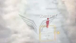 Retarded Ukrainian kicks an unexploded artillery shell.