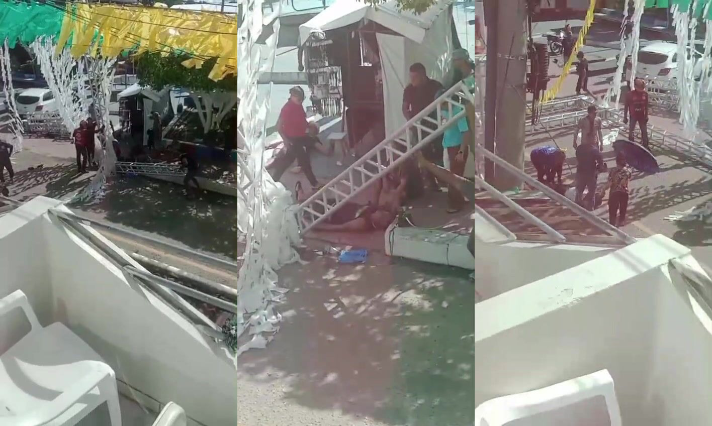 Electrical discharge leaves two injured and one dead in Brazil