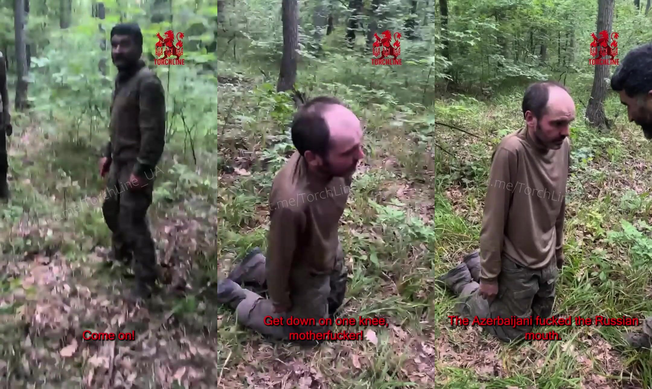 A Muslim brought a Russian to his knees.