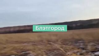 A Russian complains and shows the aftermath of a Ukrainian drone strike
