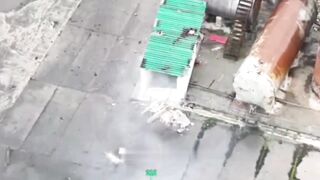 Occupier’s upper body flew onto roof of shed after being struck by drone