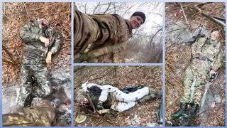 Russian Toddler Patrol Finds Piles of Chopped Comrades