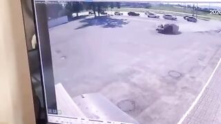 Two Firefighters Killed By Speeding Car In Russia