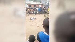 Local Gang Leader Stoned By Mob And Executed By Soldier In Rwanda