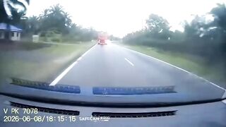 Motorcyclist Launched In The Air In Deadly Head On Collision