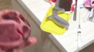 PLAYING WITH AMPUTED FOOT