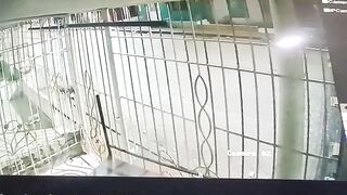 Violent motorcycle crash leaves two men dead and a woman injured in Colombia