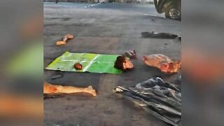 Images of woman dismembered by cartel