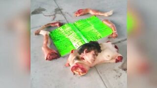 Images of woman dismembered by cartel