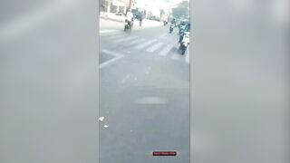 At least she beat the morning traffic