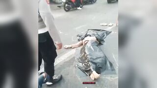 At least she beat the morning traffic