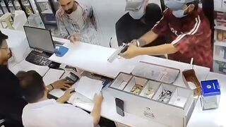 Cashier Riddled With Bullets Inside Pharmacy