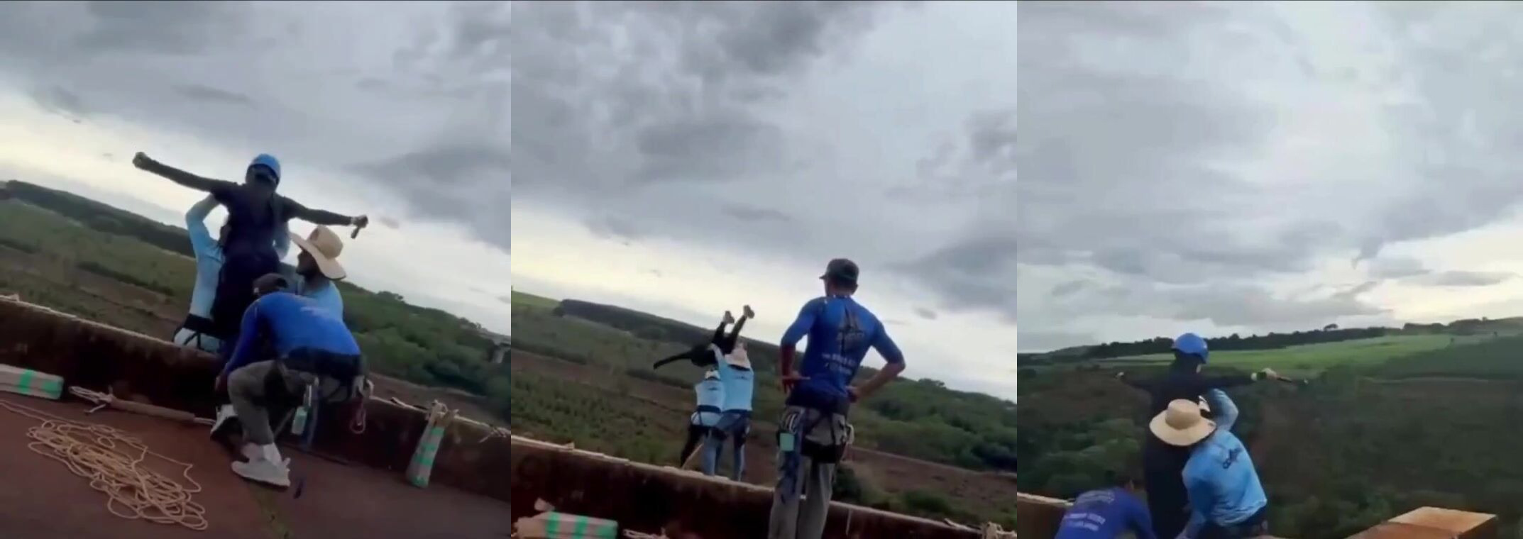 Thrown to her death in Brazil