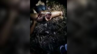 Woman being dismembered