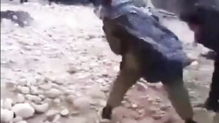 Classic: A Group Of People Surrounded The Gay Man And Stoned Him To Death