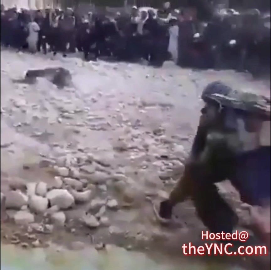 Classic: A Group Of People Surrounded The Gay Man And Stoned Him To Death