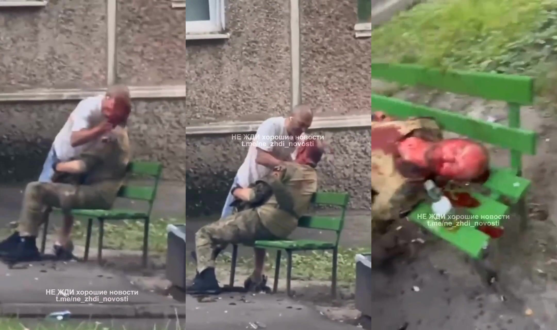 A drunken conflict between two Russian soldiers