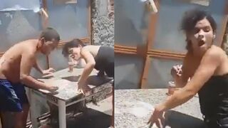 Favela Couple Forced To Do Coke