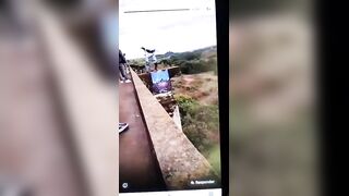 Woman Plummets 131 Feet to Her Death After Bungee Jump Staff Allegedly Forgot to Attach Safety Cord (another angle)