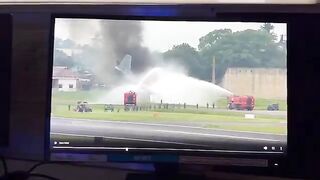 Five Indian air force staff killed as transport plane crashes in Assam