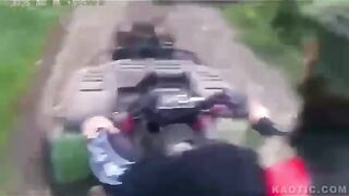 Classic:FPV drone kills ATV rider and cuts him in half