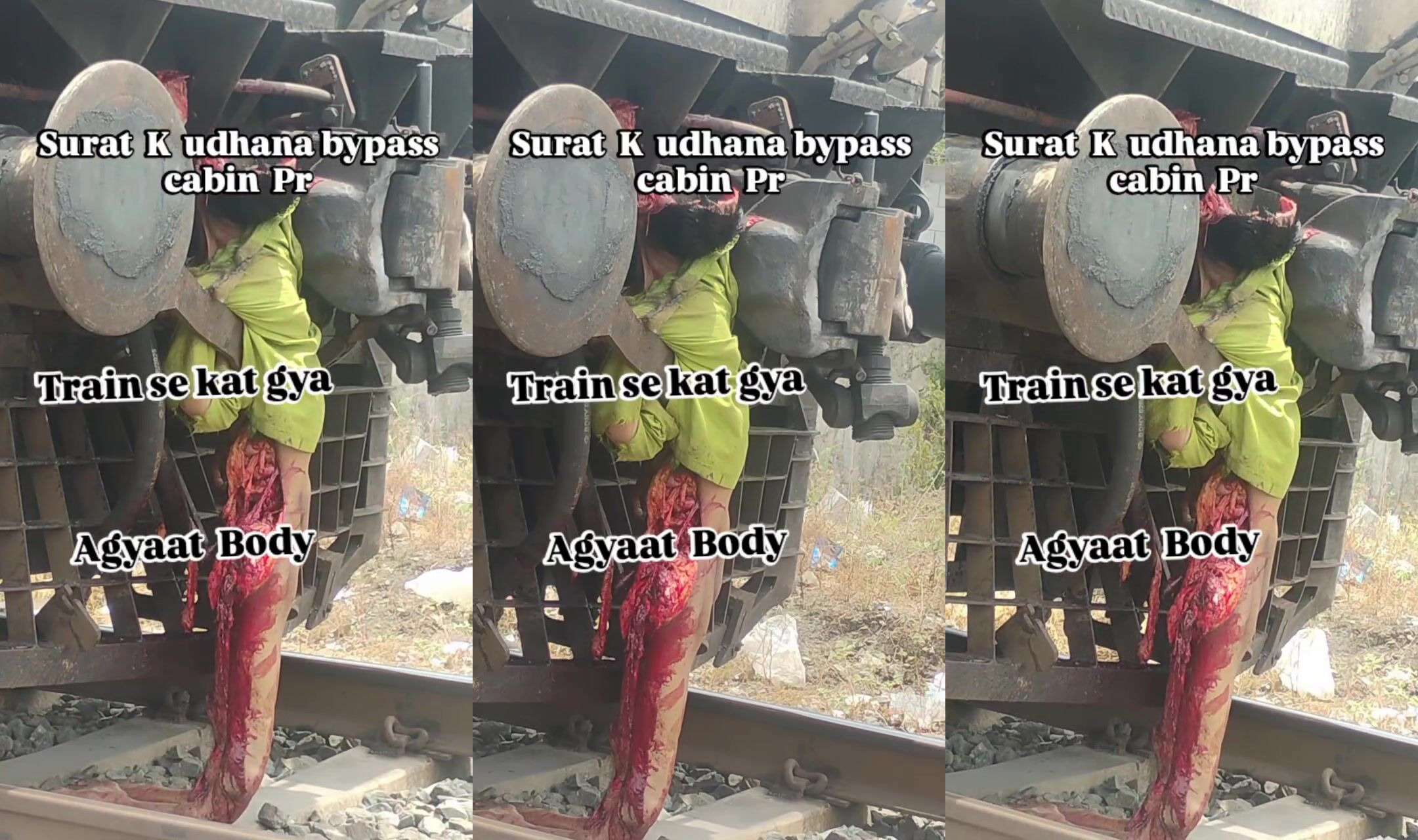 Train kills one