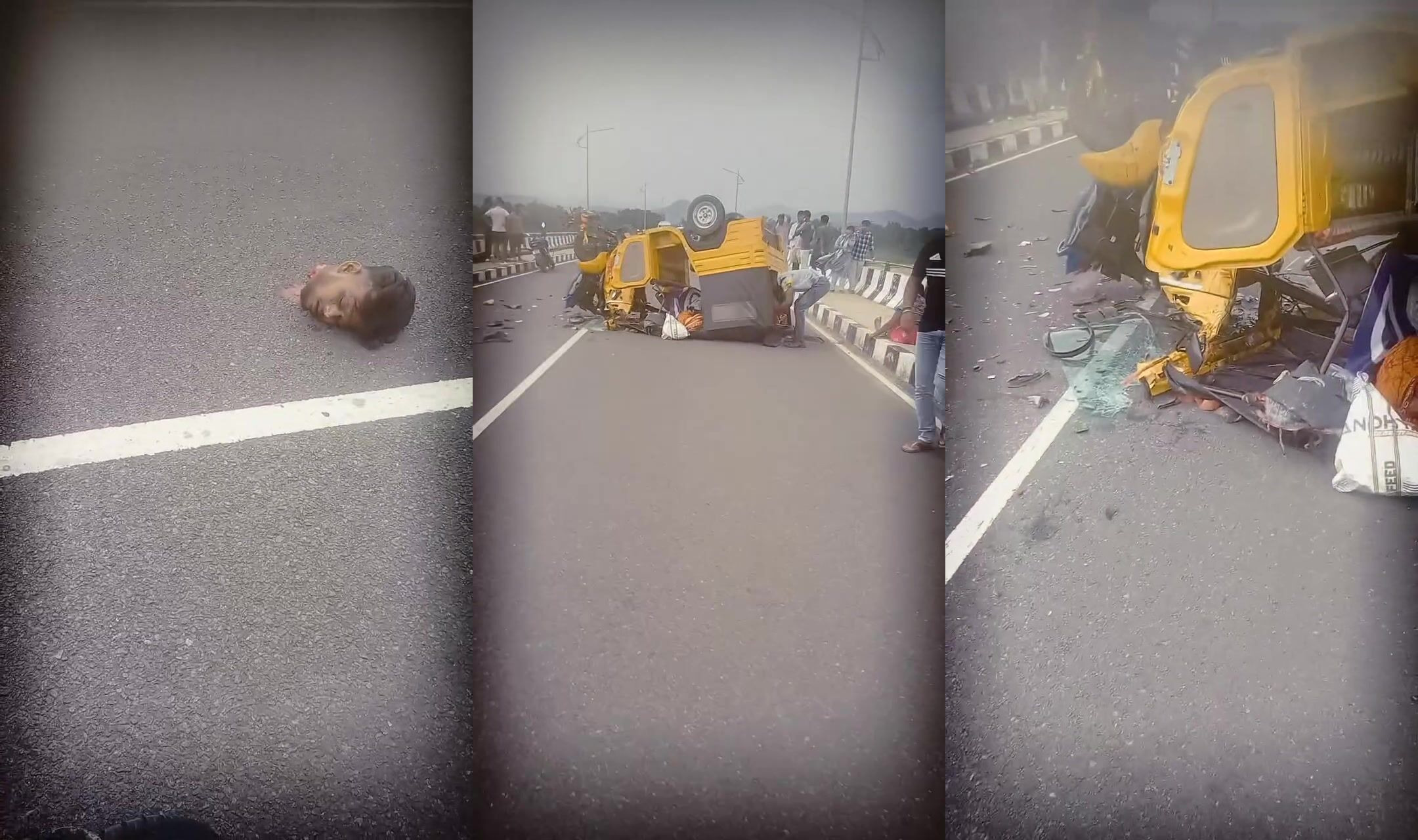 Man decapitated in road accident