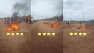 Burned alive in the Congo