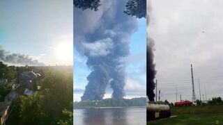 Ukrainian attack in Samara, Yaroslavl, the Tatarstan industrial zone, and Novomoskovs