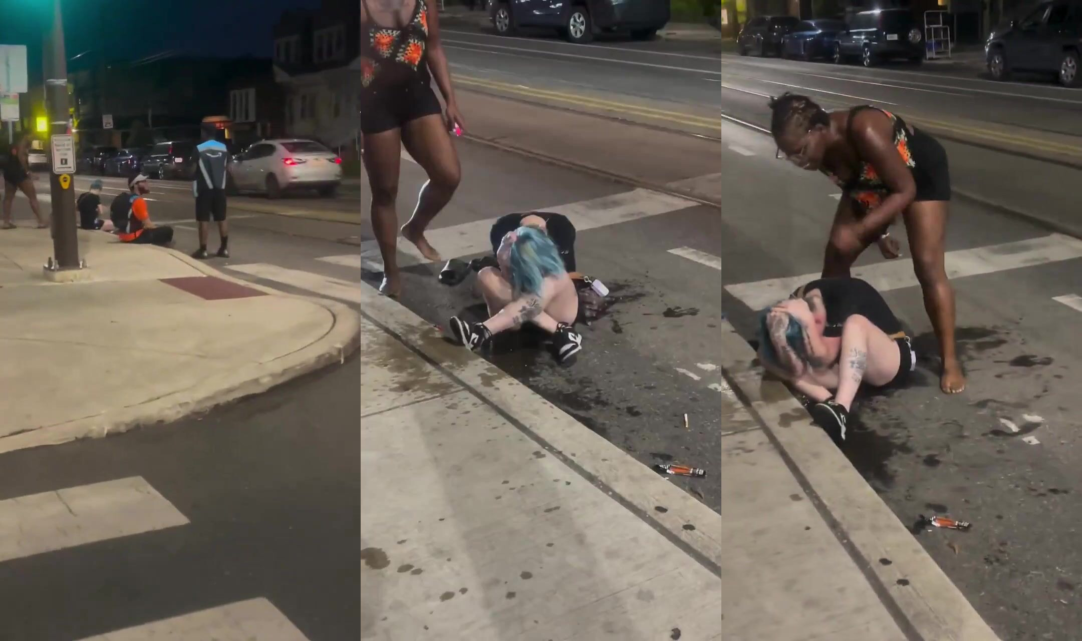 Girl selling drugs attacked  after a woman claims he sold “poisoned” drugs to her niece