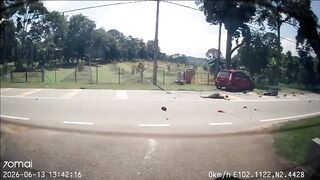 Motorcyclist Flies Under Tanker Truck Wheels, Dies Instantly