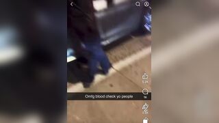 Woman dragged under a car by drunk driver in USA