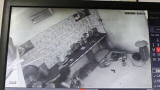 A pressure cooker explosion leaves woman injured