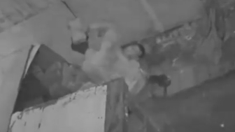 Drugged Sicko Attacks Homeless Mentally Ill Woman With A Rock