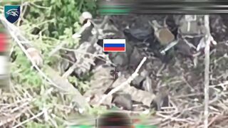 Dead Russians by 503rd Battalion.