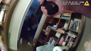 Knife Wielding Hot Prowl Burglary Suspect Shot By LAPD Officers