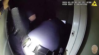 Knife Wielding Hot Prowl Burglary Suspect Shot By LAPD Officers