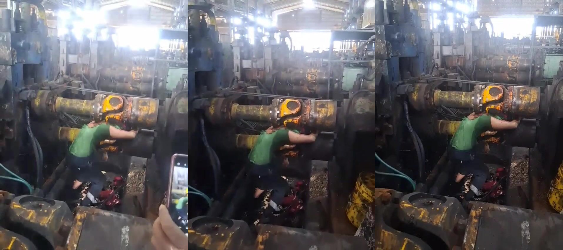 Steel mill accident Saudi Arabia