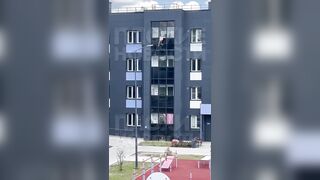 Intoxicated Woman Falls From 4th Floor (Critical Condition)