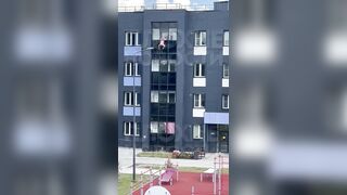 Intoxicated Woman Falls From 4th Floor (Critical Condition)