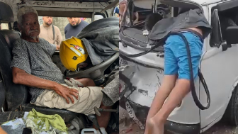 Elderly Couple Meets Dead Motorcyclist