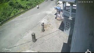 Being on Jamaican  roads is pretty much playing Russian Roulette