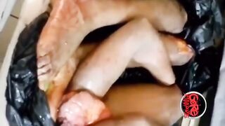 Ground beef of a woman