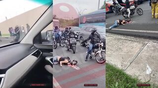 Guess they finally beat the morning traffic